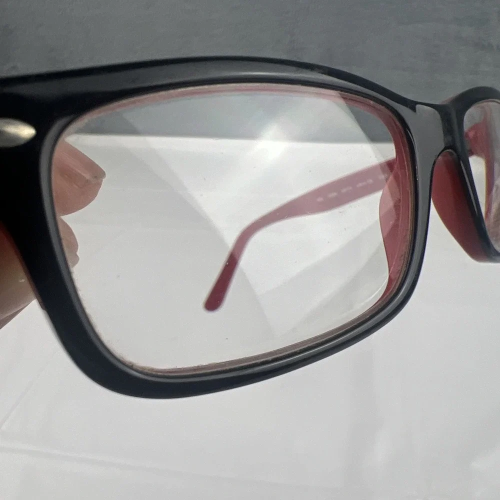 Ray Ban RB 1535 3573 Eyeglasses Red Logo Arms 48-16-130 Frames Only #5